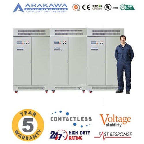 Stabilizer Arakawa 1800 KVA Automatic NCX Contactless