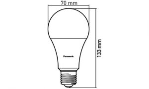 Lampu LED Panasonic 15W spec