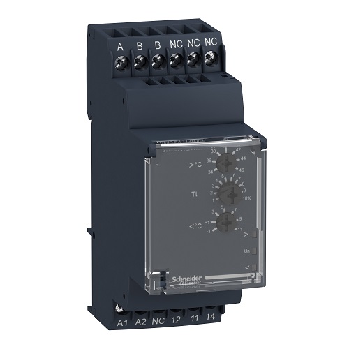 Modular temperature control relay 5 A 24..240 V Schneider