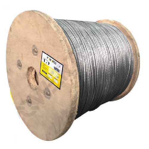 Wire Rope Powertec 1x7 IWRC Galvanis 0.8mm