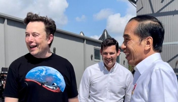 Jokowi bertemu dengan pendiri Tesla Investasi Tesla di Indonesia Investasi Tesla di Indonesia