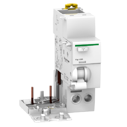 Earth Leakage Add-on Block 4P 63A 30MA AC Schneider Vigi A9V41463