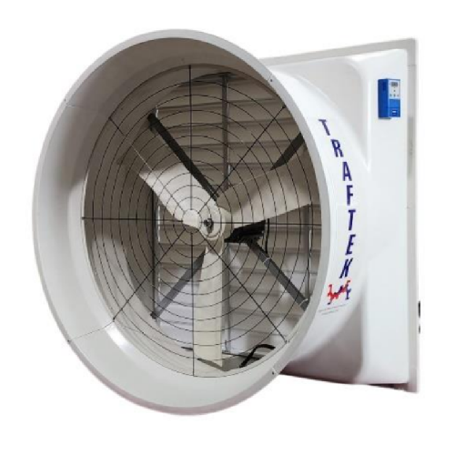 Exhaust Fan Wall Mounted Cone Fan Traftek TT-CF 50 Inch